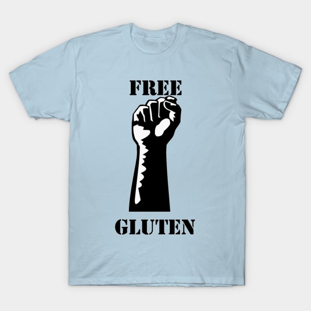Free Gluten! T-Shirt by JoeMcB